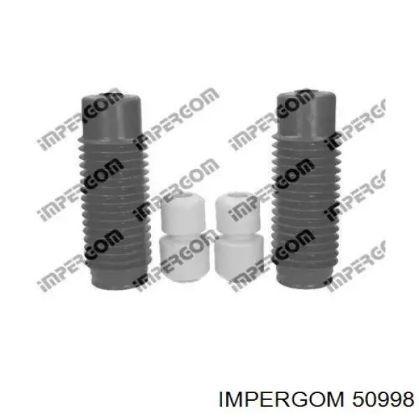 50998 Impergom Pára-choque (grade de proteção) de amortecedor traseiro + bota de proteção
