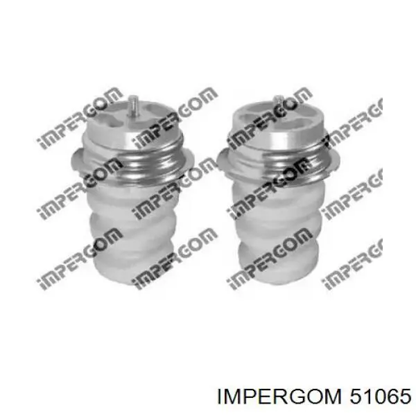 Pára-choque (grade de proteção) de amortecedor traseiro + bota de proteção para Citroen Jumper  250