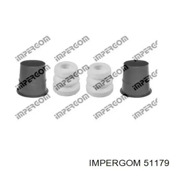 Pára-choque (grade de proteção) de amortecedor traseiro + bota de proteção Impergom 51179 preço, a partir de 18,25 USD