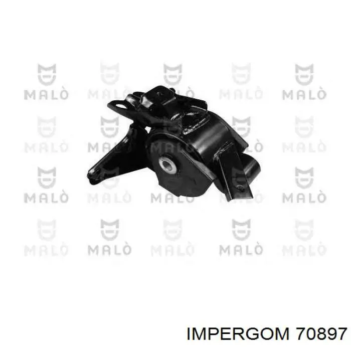 Coxim (suporte) esquerdo de motor 70897 Impergom