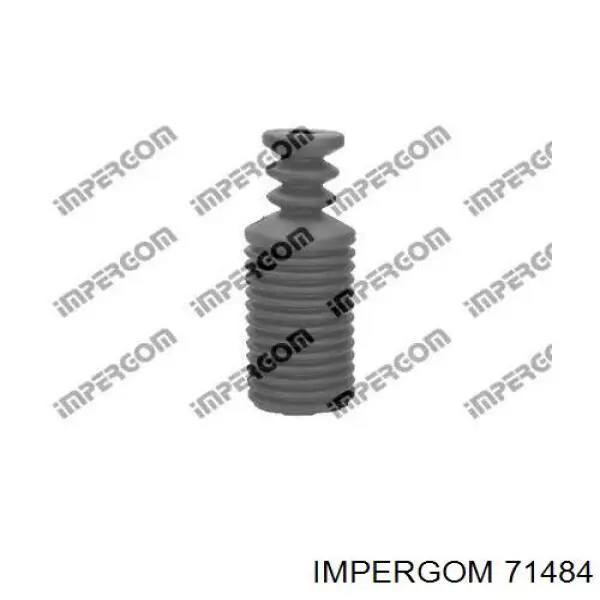 Compre 71484 Impergom Pára-choque (grade de proteção) de amortecedor traseiro + bota de proteção