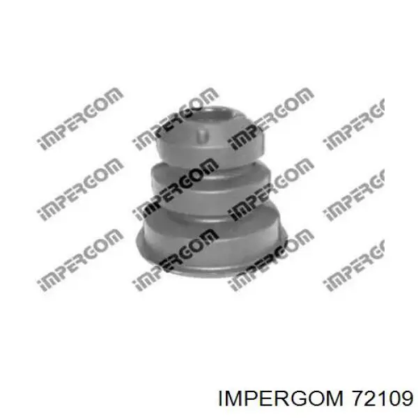 72109 Impergom Pára-choque (grade de proteção) de amortecedor traseiro