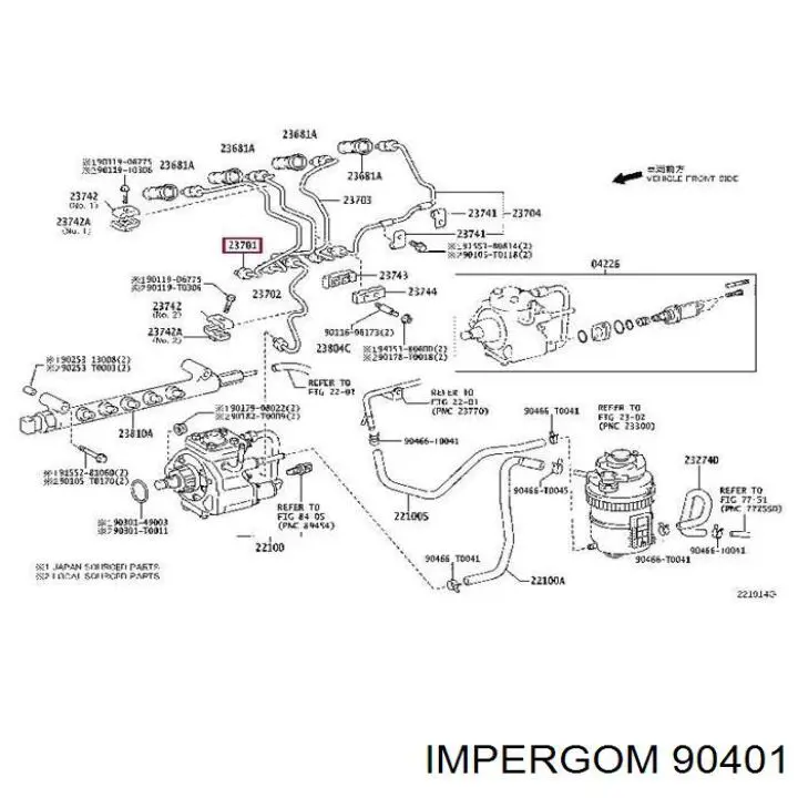 Compre 90401 Impergom Válvula de forno (de aquecedor)