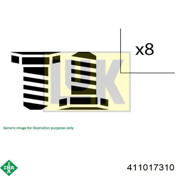 Parafuso de fixação de volante LUK 411017310 preço, a partir de 61,04 USD