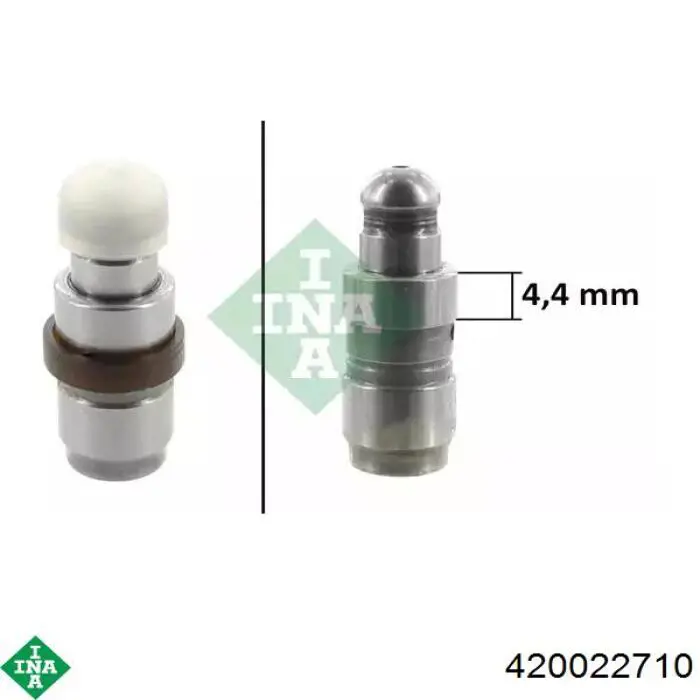 Compensador hidrâulico (empurrador hidrâulico), empurrador de válvulas INA 420022710 preço, a partir de 6,29 USD