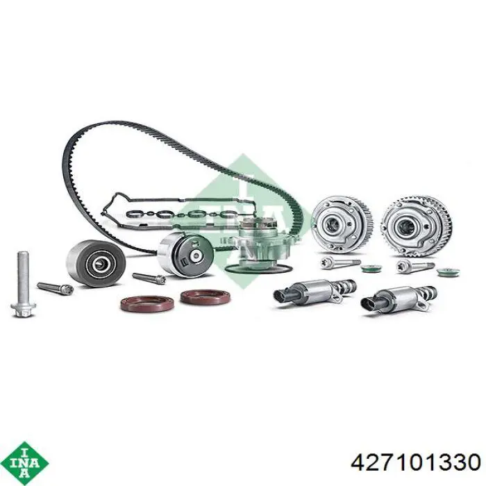 Engrenagem de cadeia de roda dentada da árvore distribuidora de admissão de motor INA 427101330 preço, a partir de 127,89 USD