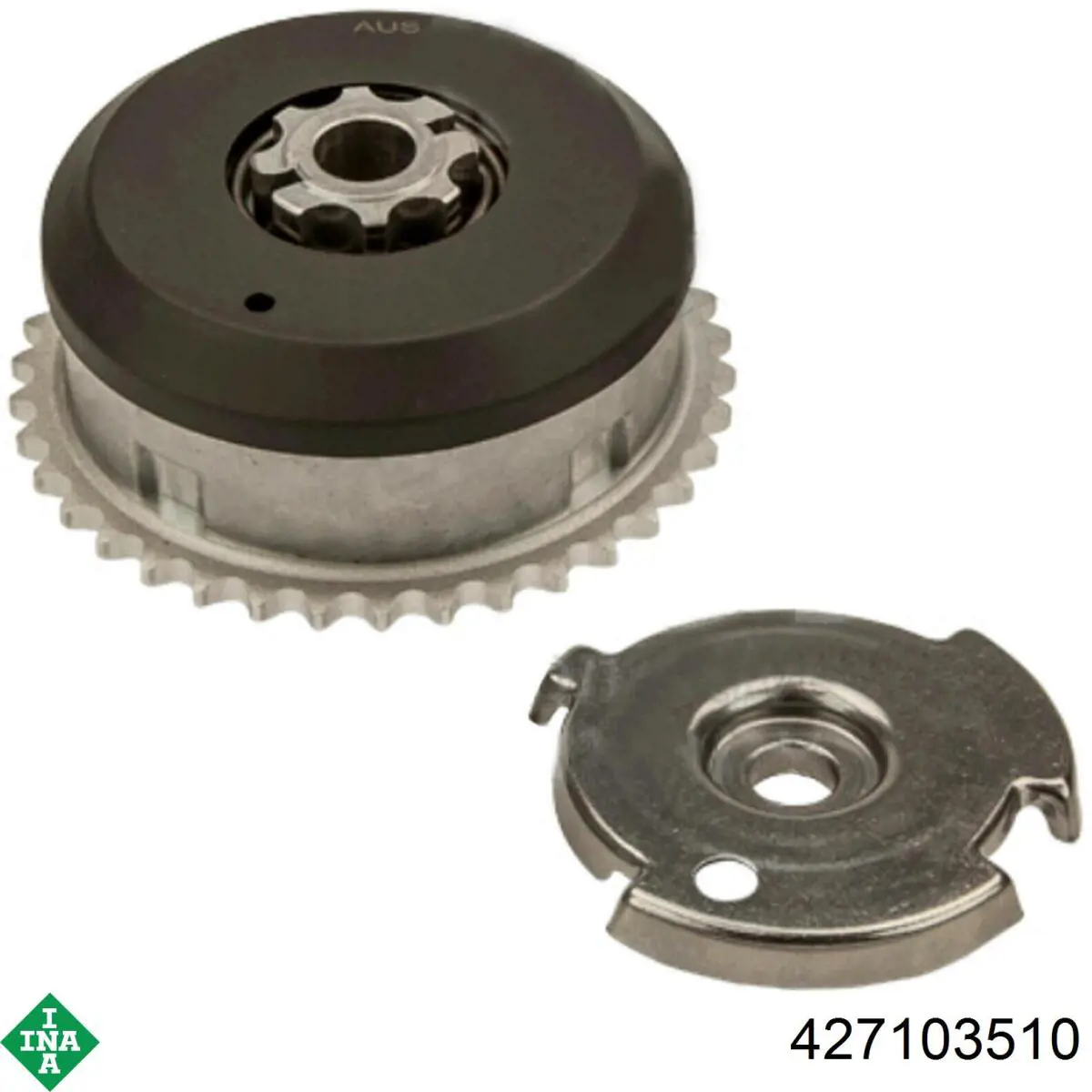 Engrenagem de cadeia de roda dentada da árvore distribuidora de escape de motor INA 427103510 preço, a partir de 211,95 USD