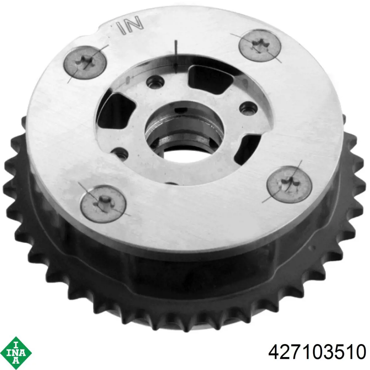 Compre 427103510 INA Engrenagem de cadeia de roda dentada da árvore distribuidora de escape de motor