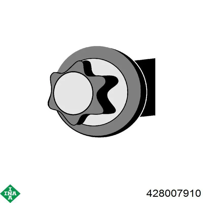 Compre 428007910 INA Árvore distribuidora de motor