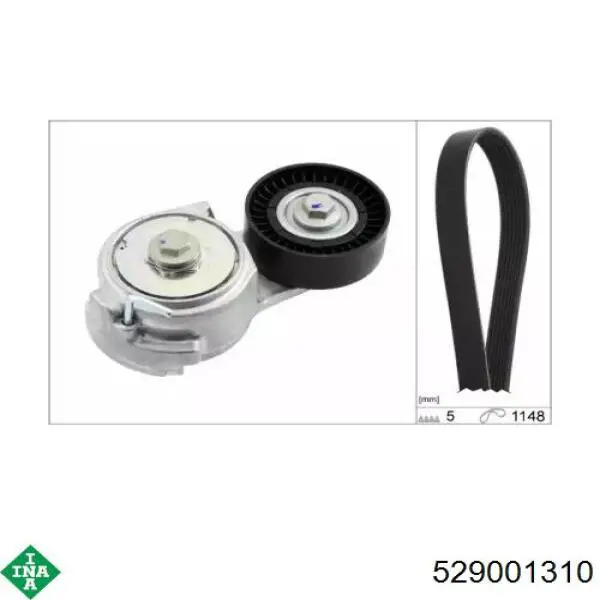 Correia dos conjuntos de transmissão, kit INA 529001310 preço, a partir de 55,27 USD