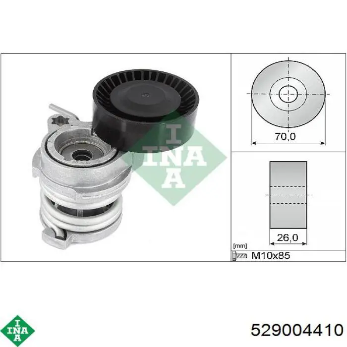 Correia dos conjuntos de transmissão, kit INA 529004410 preço, a partir de 94,55 USD