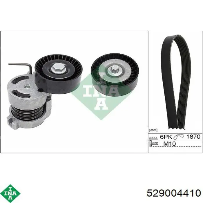 Compre 529004410 INA Correia dos conjuntos de transmissão, kit