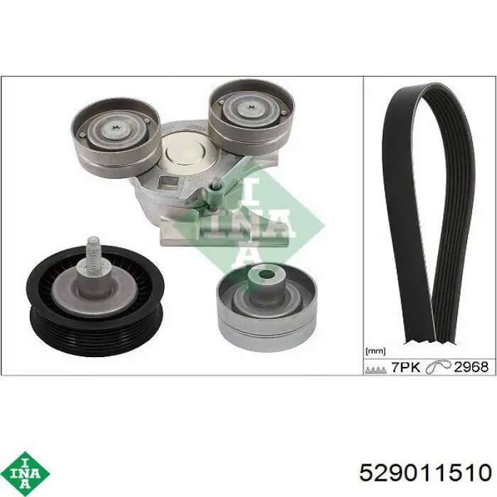 Correia dos conjuntos de transmissão, kit INA 529011510 preço, a partir de 103,41 USD