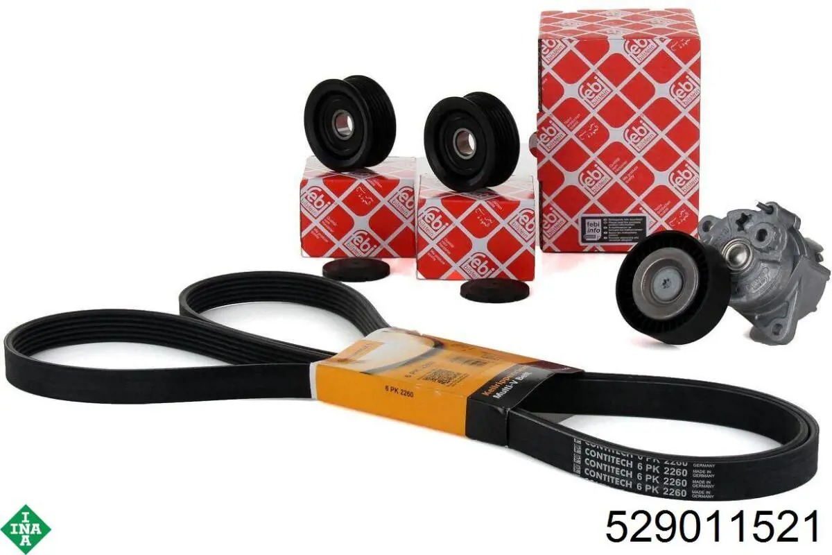 Compre 529011521 INA Correia dos conjuntos de transmissão, kit