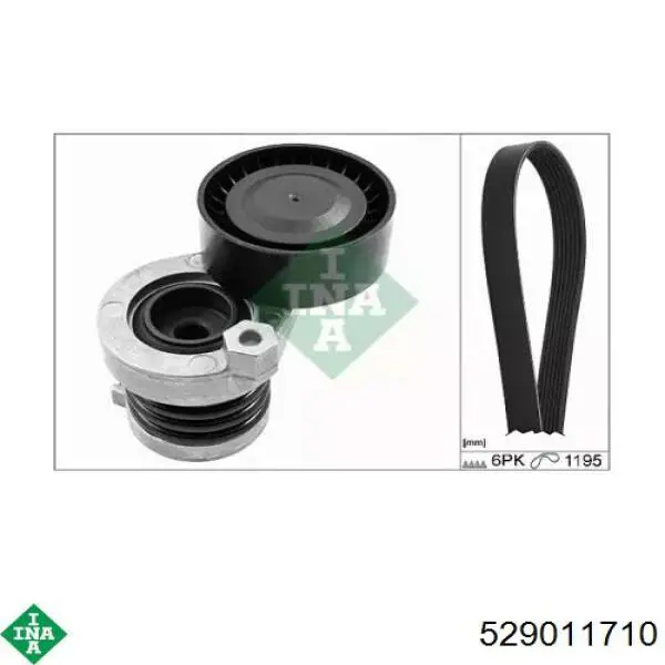 Compre 529011710 INA Correia dos conjuntos de transmissão, kit
