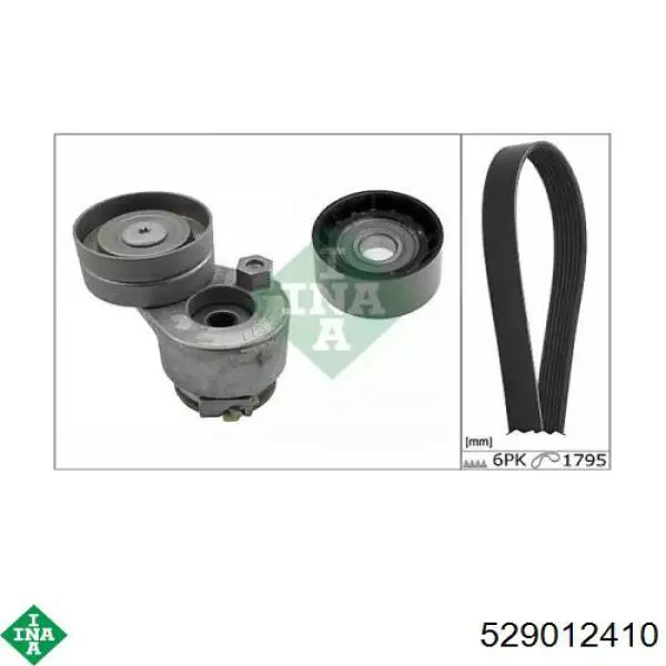 Correia dos conjuntos de transmissão, kit INA 529012410 preço, a partir de 107,22 USD