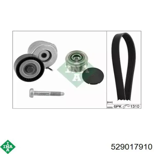 Correia dos conjuntos de transmissão, kit INA 529017910 preço, a partir de 67,63 USD