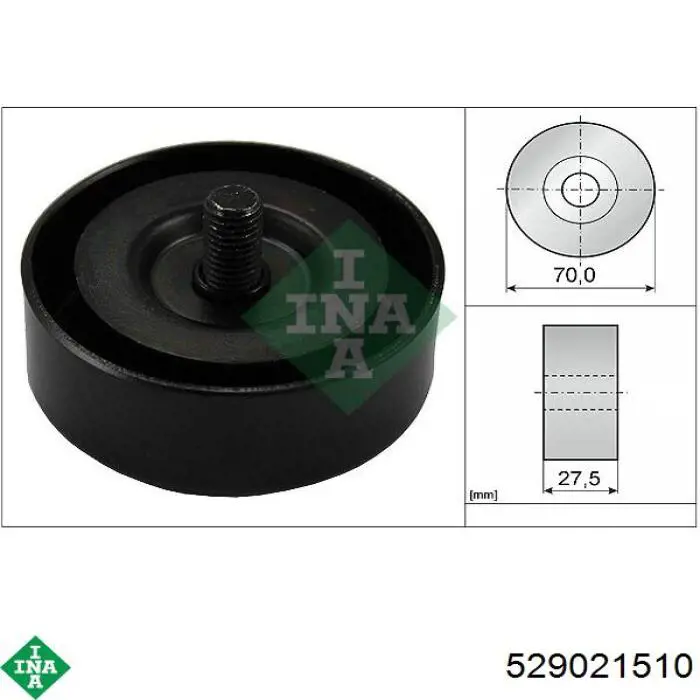 529021510 INA Correia dos conjuntos de transmissão, kit