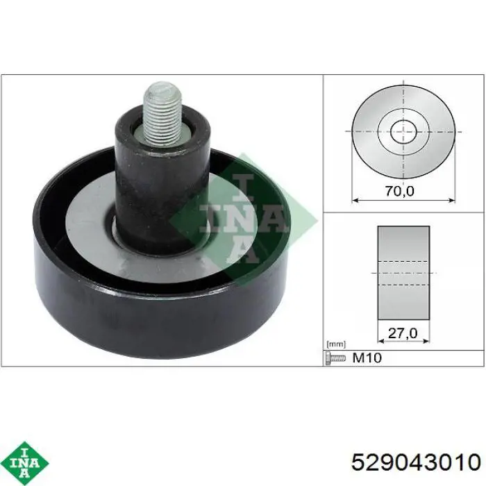 Compre 529043010 INA Correia dos conjuntos de transmissão, kit