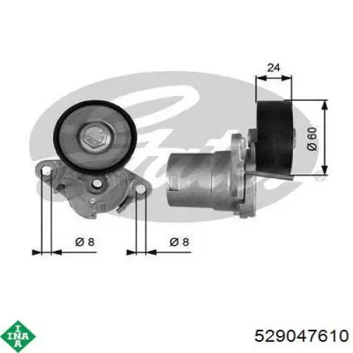 Correia dos conjuntos de transmissão, kit INA 529047610 preço, a partir de 43,18 USD
