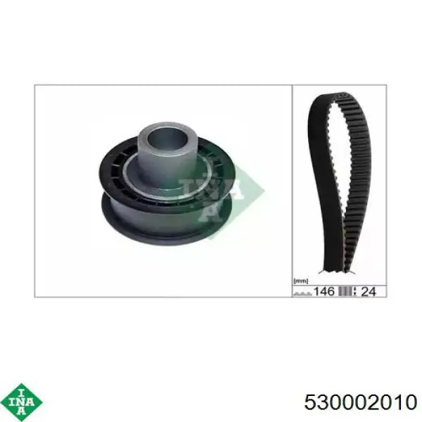 Correia do mecanismo de distribuição de gás, kit INA 530002010 preço, a partir de 69,29 USD