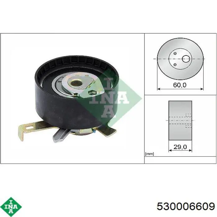 Correia do mecanismo de distribuição de gás, kit INA 530006609 preço, a partir de 107,04 USD