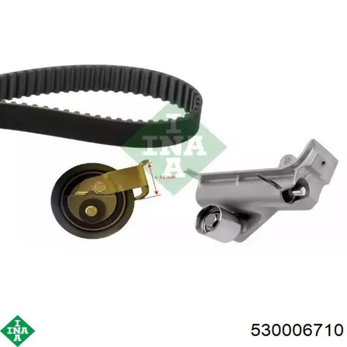 Correia do mecanismo de distribuição de gás, kit INA 530006710 preço, a partir de 154,88 USD