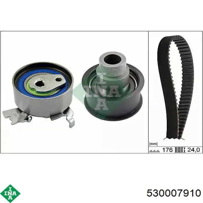 Correia do mecanismo de distribuição de gás, kit INA 530007910 preço, a partir de 83,77 USD