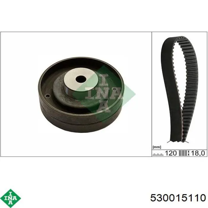 Correia do mecanismo de distribuição de gás, kit INA 530015110 preço, a partir de 61,47 USD