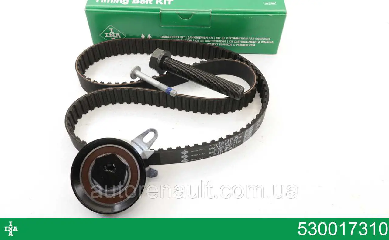 Correia do mecanismo de distribuição de gás, kit INA 530017310 preço, a partir de 92,63 USD