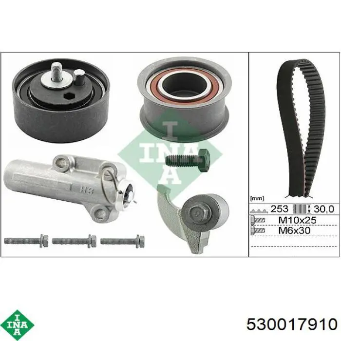 Compre 530017910 INA Correia do mecanismo de distribuição de gás, kit