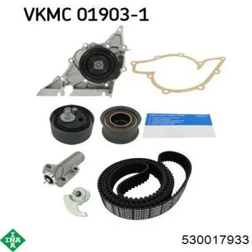 Correia do mecanismo de distribuição de gás, kit INA 530017933 preço, a partir de 242,53 USD