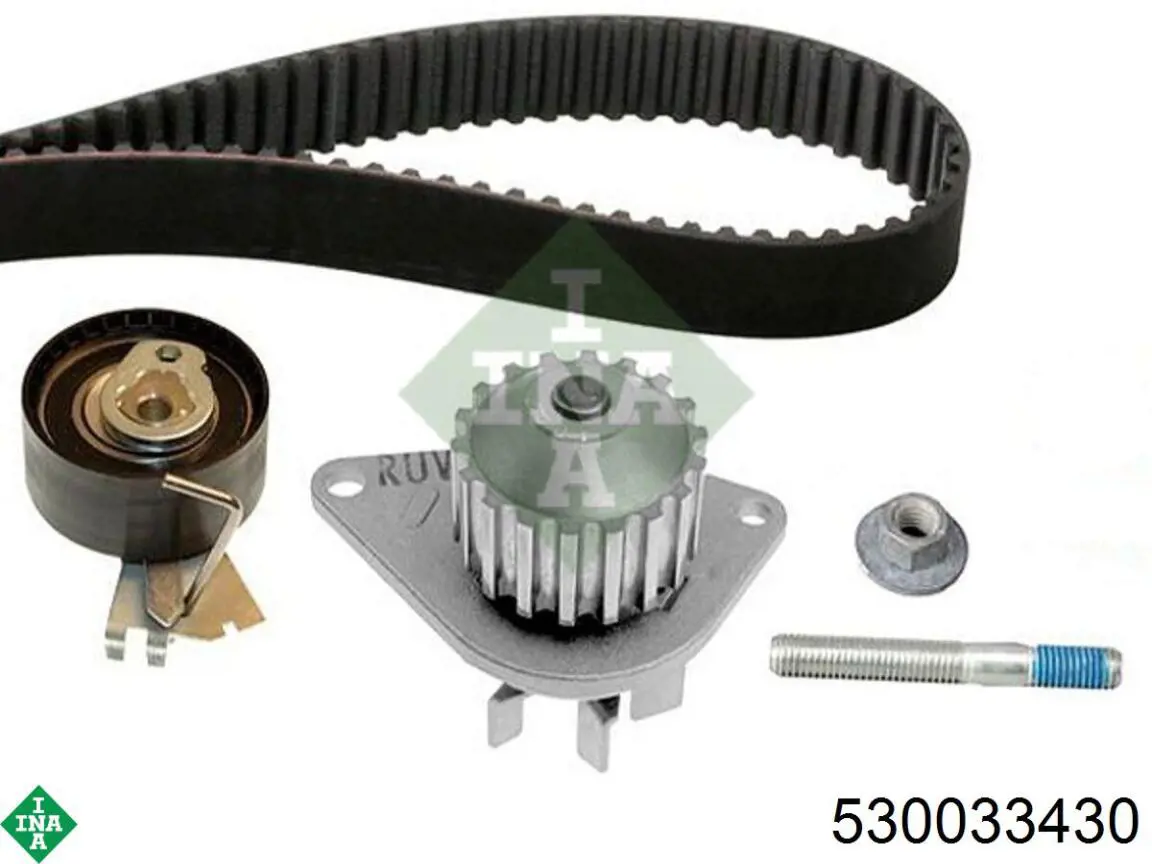 Correia do mecanismo de distribuição de gás, kit INA 530033430 preço, a partir de 99,92 USD