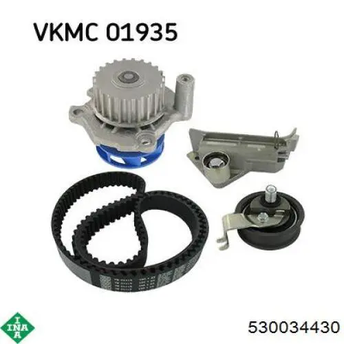 Compre 530034430 INA Correia do mecanismo de distribuição de gás, kit