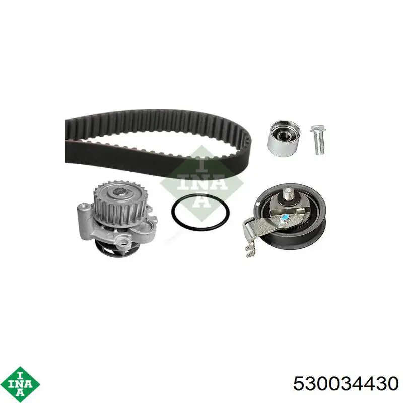 Correia do mecanismo de distribuição de gás, kit INA 530034430 preço, a partir de 165,76 USD