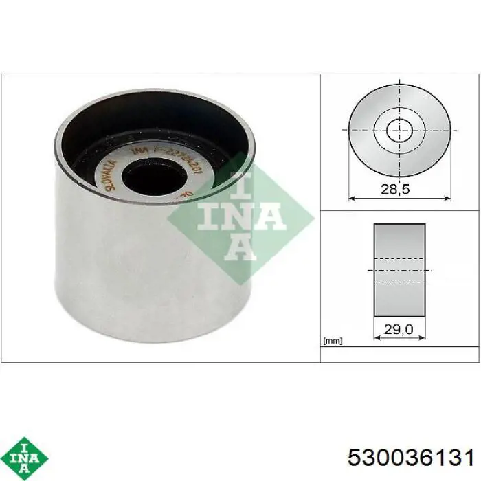 Correia do mecanismo de distribuição de gás, kit INA 530036131 preço, a partir de 153,25 USD