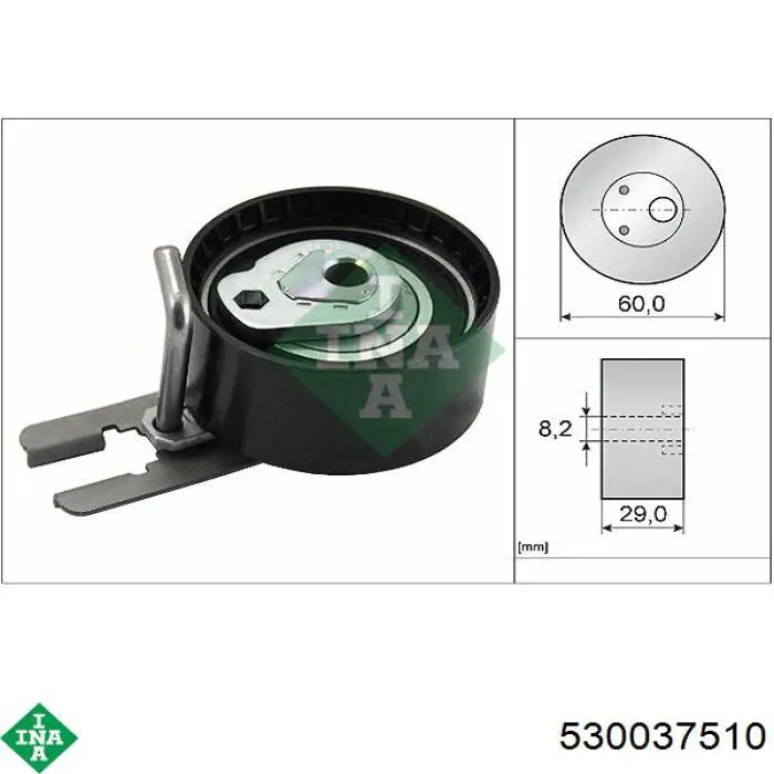 Compre 530037510 INA Correia do mecanismo de distribuição de gás, kit