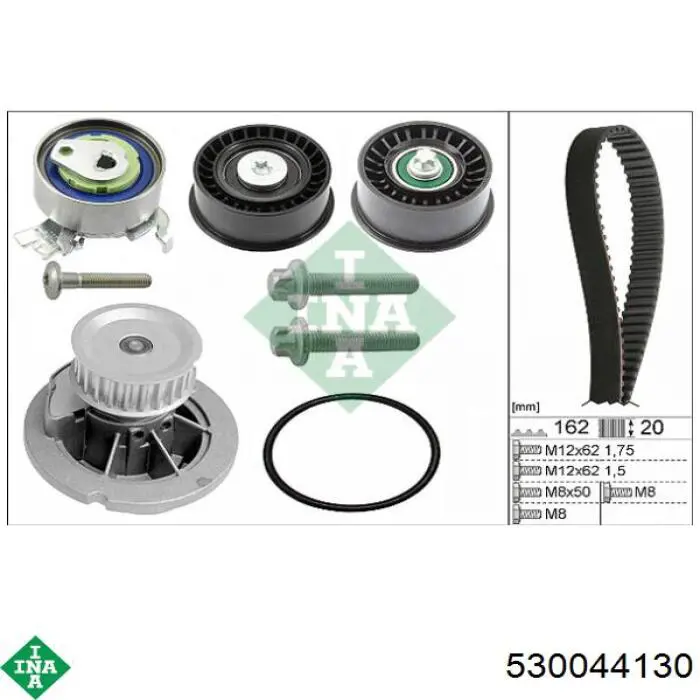 Compre 530044130 INA Correia do mecanismo de distribuição de gás, kit