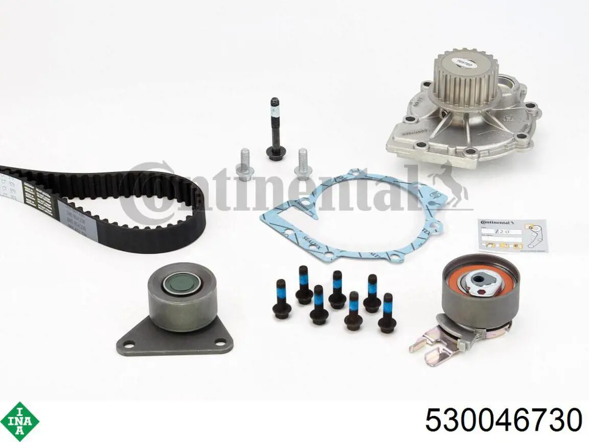 Correia do mecanismo de distribuição de gás, kit INA 530046730 preço, a partir de 191,59 USD