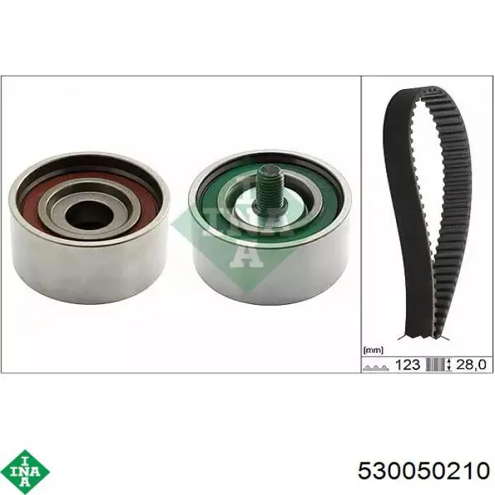 Correia do mecanismo de distribuição de gás, kit INA 530050210 preço, a partir de 89,69 USD