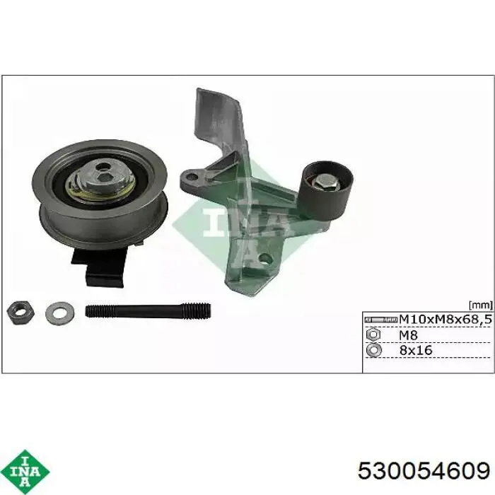 Compre 530054609 LUK Correia do mecanismo de distribuição de gás, kit