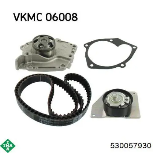 Correia do mecanismo de distribuição de gás, kit INA 530057930 preço, a partir de 202,25 USD
