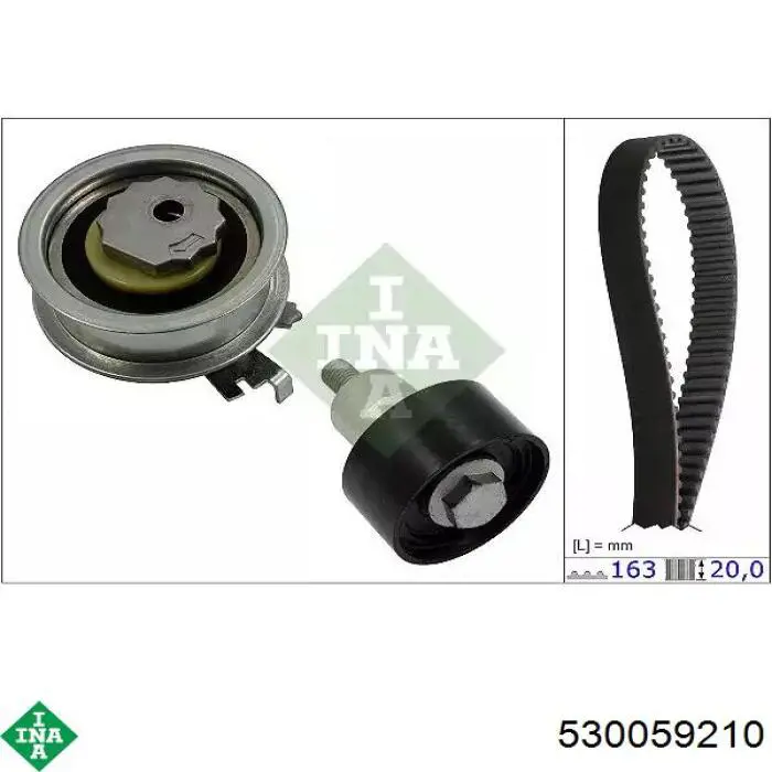 Correia do mecanismo de distribuição de gás, kit INA 530059210 preço, a partir de 80,48 USD