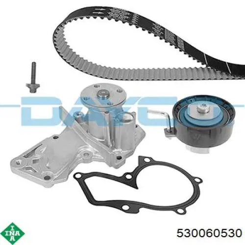 Correia do mecanismo de distribuição de gás, kit INA 530060530 preço, a partir de 135,78 USD