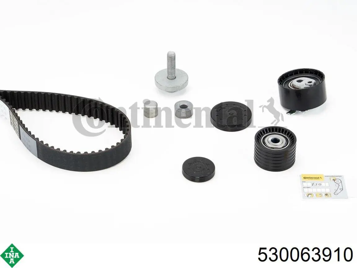 Correia do mecanismo de distribuição de gás, kit INA 530063910 preço, a partir de 133,01 USD