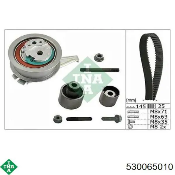 Compre 530065010 INA Correia do mecanismo de distribuição de gás, kit