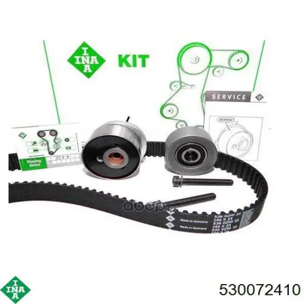 Correia do mecanismo de distribuição de gás, kit INA 530072410 preço, a partir de 146,22 USD