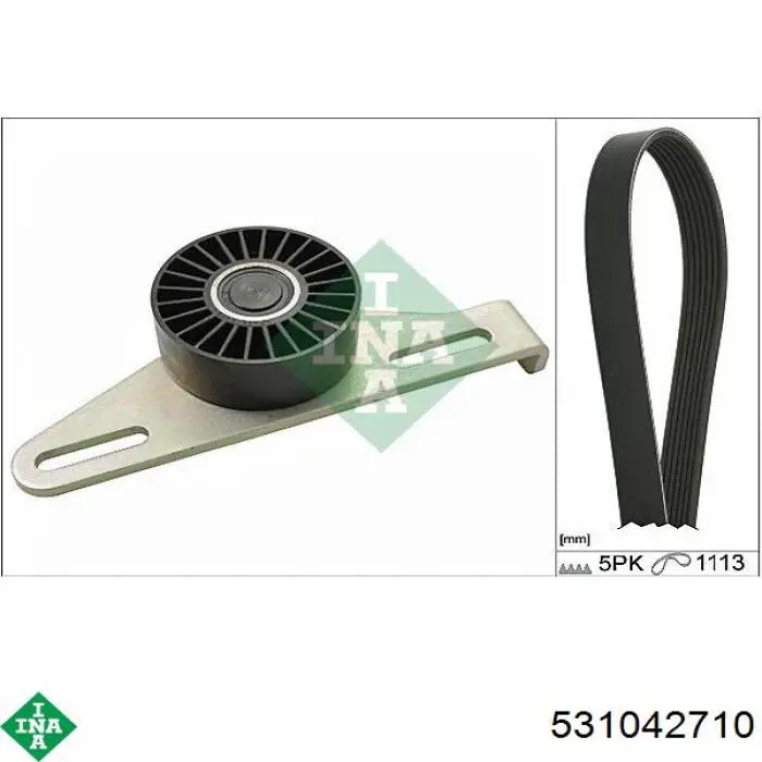 Reguladora de tensão da correia de transmissão INA 531042710 preço, a partir de 30,33 USD