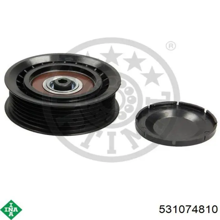 Rolo de reguladora de tensão da correia de transmissão INA 531074810 preço, a partir de 31,45 USD
