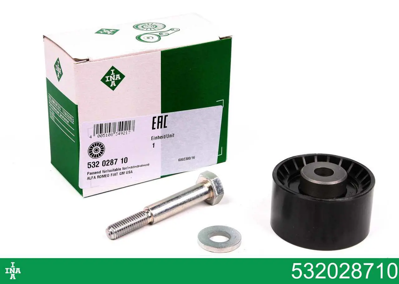 Rolo parasita da correia do mecanismo de distribuição de gás INA 532028710 preço, a partir de 15,42 USD